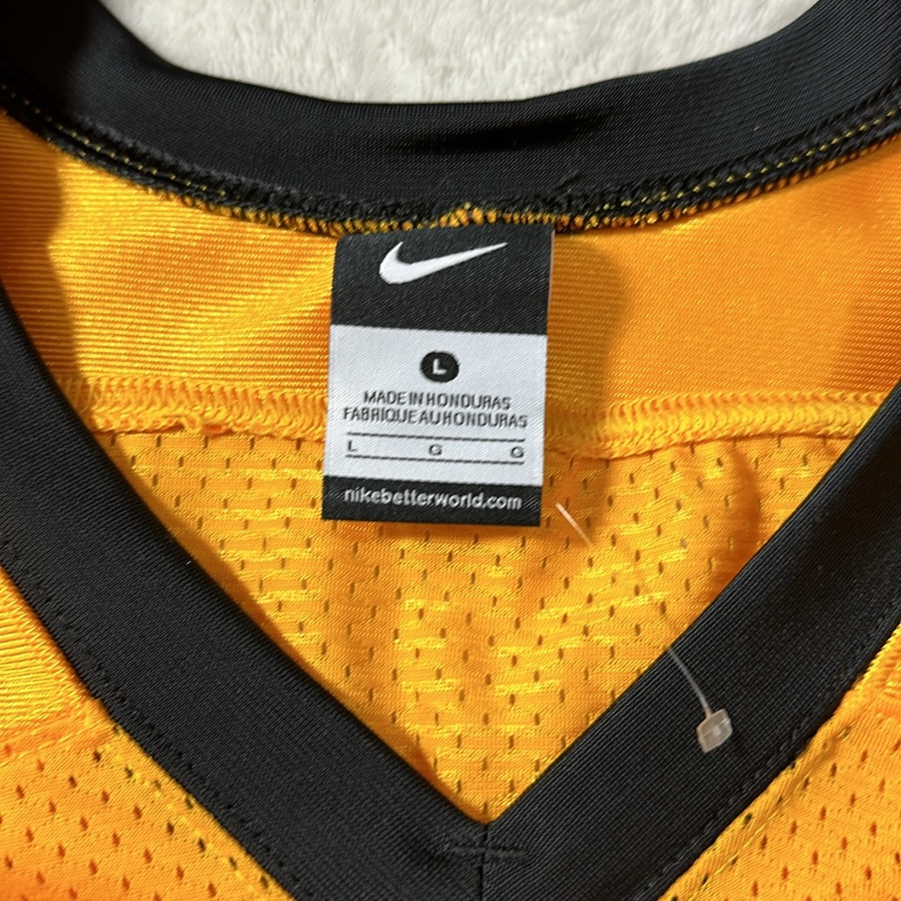 Nike Iowa Hawkeyes Football Jersey Gold and Black Prototype Size Large - Picture 5 of 5
